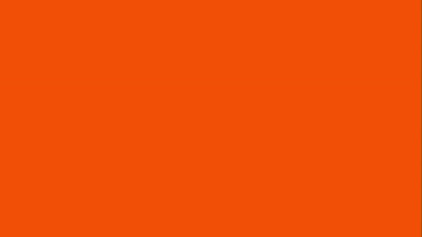 Strobe Effect Turning Flash Dynamic Flash Light Leak Orange White — Stock Video