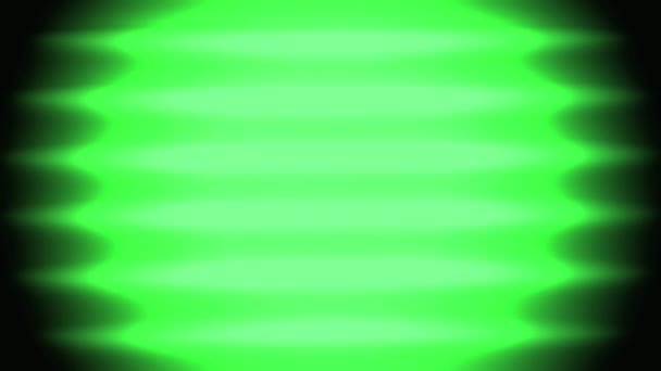 Abstraktes Flackerndes Grünes Licht Strobeffekt Grüner Stroboskopeffekt Einschalten Und Einschalten — Stockvideo