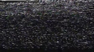 VHS glitches and static noise background. Digital TV Noise flickers. No signal.VHS Analog Abstract Digital Animation. Old TV. Bad interference. Video Damage. Retro 80s, 90s.