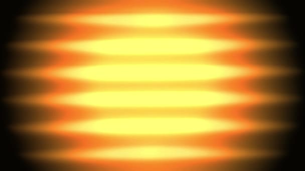 Αφηρημένη Τρεμοπαίζει Πορτοκαλί Φώτα Εφέ Ρόμπας Πορτοκαλί Στροβοσκοπικό Φως Ανοίγω — Αρχείο Βίντεο