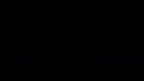 Интро Новости Экономики Графика Движения Всплывающая Текстовая Заставка Новостей Рекламы — стоковое видео