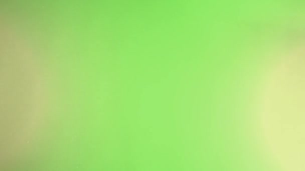 Światło Przecieka Zielony Ekran Migające Światło Zielonym Ekranie Filtry Kolorów — Wideo stockowe