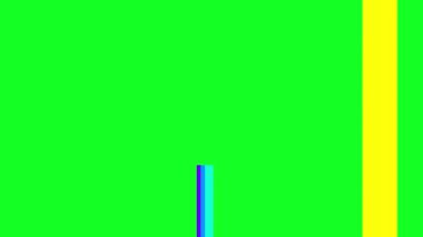 Arıza. Yeşil ekranda görüntü hasarı. Görsel video efektleri, dikey çizgiler, TV ekranı ses arızası. Geçmişe dönük fütürizm 80 'lerin dinamik dalga tarzı.