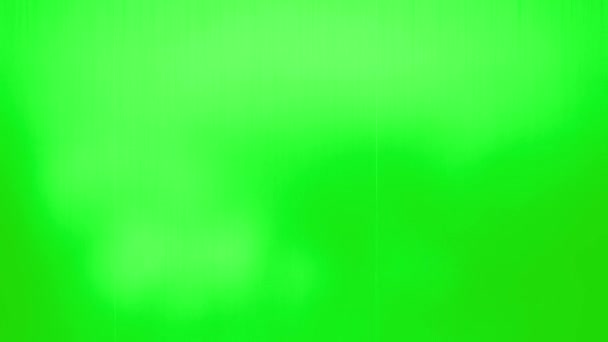 緑色のスクリーンの傷そして損傷 フィルムグレインノイズ 歪みの汚れ ライトリーク レトロフィルムビデオ エフェクトビデオ — ストック動画