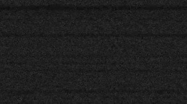 Televizyon gürültüsü görüntüsü, bölücü parazitli analog bir sinyal gösteriyor. VHS kusurları, gürültü, objeler ve eski VHS kasetlerinin karakteristik özelliklerini gösteriyor. Vintage VHS efekti çekiliyor