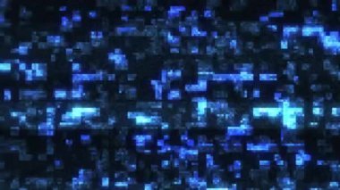Digital pixel hologram noise glitch effect. Glitch Error Video Damage. The problems of video signal of the TV 80s. Glitch hologram.