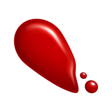 Kozmetik vakfı ruj kremi kumaş şekli ve ton vektör illüstrasyonuyla gerçekçi bileşimi lekeler