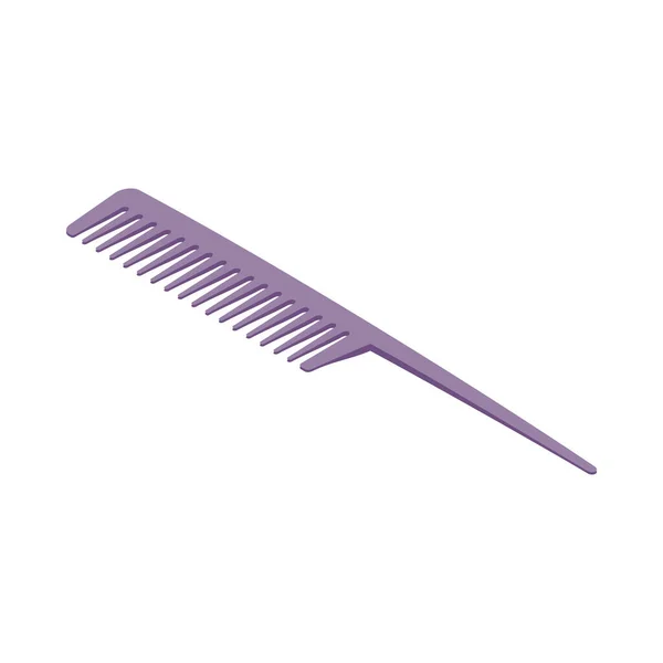 Composição Cabeleireiro Barbearia Isométrica Com Imagens Salão Cabeleireiro Fundo Branco — Vetor de Stock