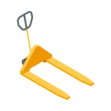 Boş arkaplan çizimi üzerinde izole edilmiş nakliye hizmeti resmiyle birlikte lojistik sevkiyat bileşimi