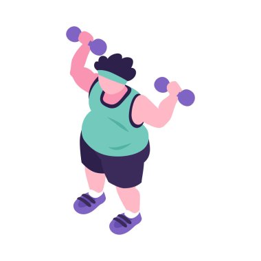 Boş arkaplan çizimi üzerinde insan karakterleriyle oburluk kompozisyonu