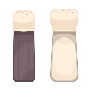 Boş arkaplan vektör illüstrasyonunda izole edilmiş gıda içeriği görüntüsü içeren pizza kompozisyonu