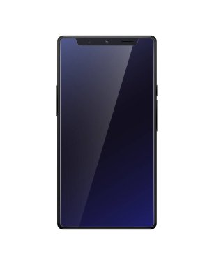 Parlak dokunmatik cep telefonu vektör illüstrasyonunun izole edilmiş ön görüş görüntüsüne sahip akıllı telefonlar gerçekçi bileşimi