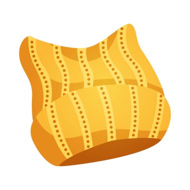 Boş arkaplan vektörü illüstrasyonunda şık ve sıcak giysi öğesinin izole edilmiş görüntüsüyle mevsimlik kış kıyafetleri kompozisyonu