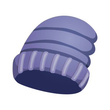 Boş arkaplan vektörü illüstrasyonunda şık ve sıcak giysi öğesinin izole edilmiş görüntüsüyle mevsimlik kış kıyafetleri kompozisyonu