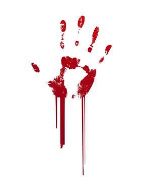 Kan lekeleri lekeler. Boş arkaplan çizimi üzerinde kırmızı sıvı izleri olan gerçekçi bileşimler damlatır.