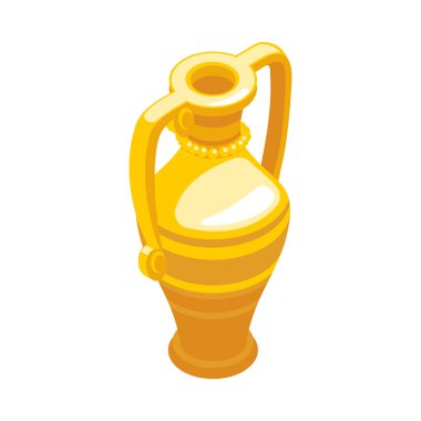 Boş arkaplan vektör illüstrasyonunda izole edilmiş simgelerle Isometric yarış sporu bileşimi