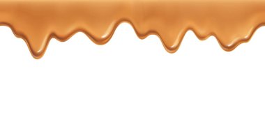 Peanut realistic composition with isolated image of butter spread melted roasted nuts on blank background vector illustration