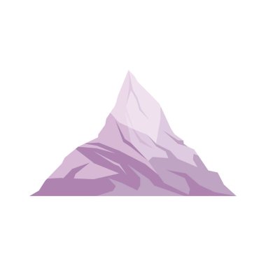 Mountaineering composition with cartoon style climbers gear equipment on blank background vector illustration