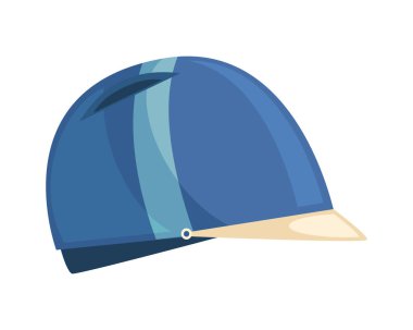 Mountaineering composition with cartoon style climbers gear equipment on blank background vector illustration