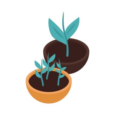 Isometric öğretmenler ders kompozisyonu boş arkaplan vektörü illüstrasyonu üzerine izole eğitim materyali ile