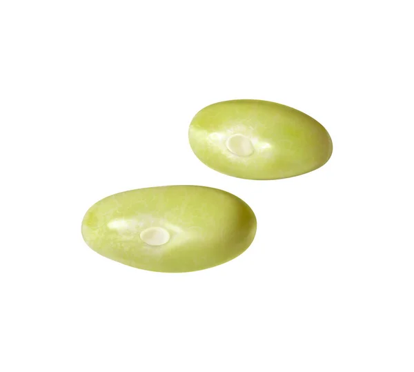 Fresh Farmer Market Green Beans Realistic Composition Pea Pods Ready — Διανυσματικό Αρχείο