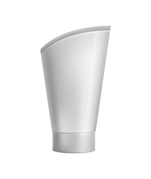 Realistic Blank Deodorant Bottle Mockup Vector Illustration — Stock Vector