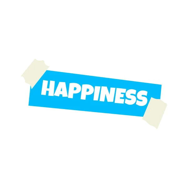 Αυτοκόλλητο Ευτυχίας Για Την Απεικόνιση Διανυσμάτων Εικονιδίου Του Πίνακα Ονείρων — Διανυσματικό Αρχείο