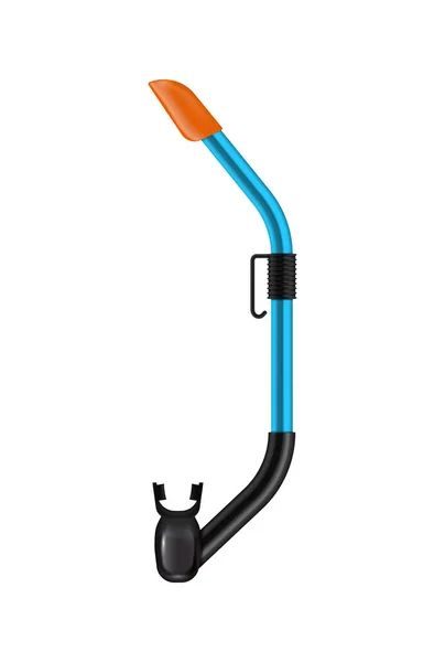 Snorkel Realista Para Ilustración Del Vector Deportivo Buceo — Vector de stock