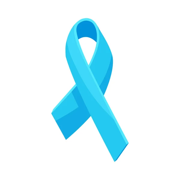Dia Mundial Autismo Fita Azul Ícone Isométrico Ilustração Vetor — Vetor de Stock