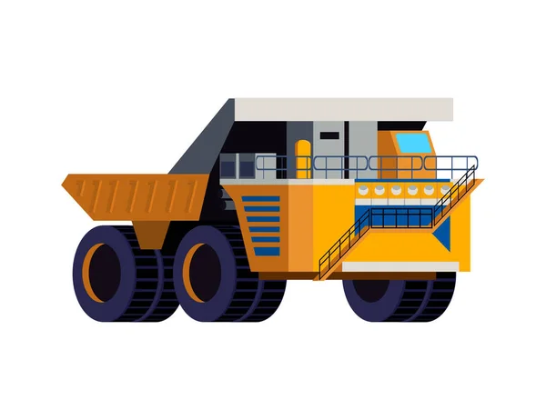 Ikona Metalurgii Płaskiej Wektorem Sprzętu Transportowego Ilustracja — Wektor stockowy