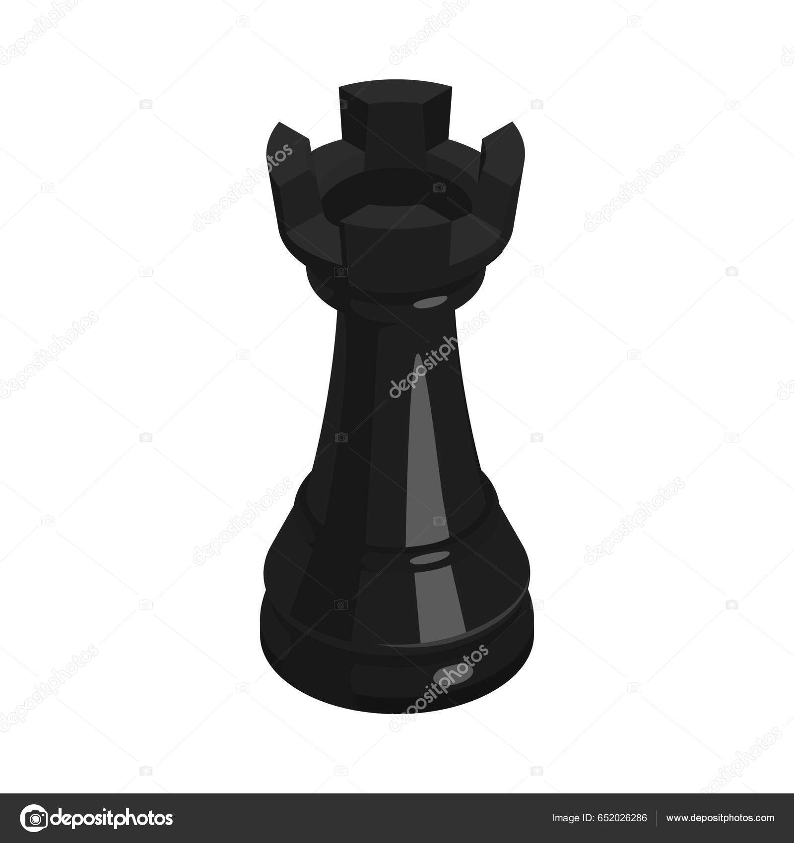Rook Chess Piece Vector for Free Download