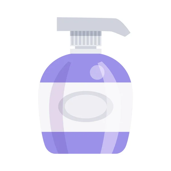 液体石鹸またはゲルフラットベクトルイラストのボトル — ストックベクタ