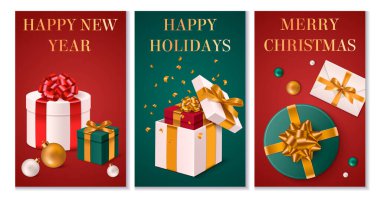 Gerçekçi noeller dikey kart koleksiyonunu hediyeyle sunar 