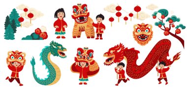 Düz Çin yeni yıl unsurları belirlendi