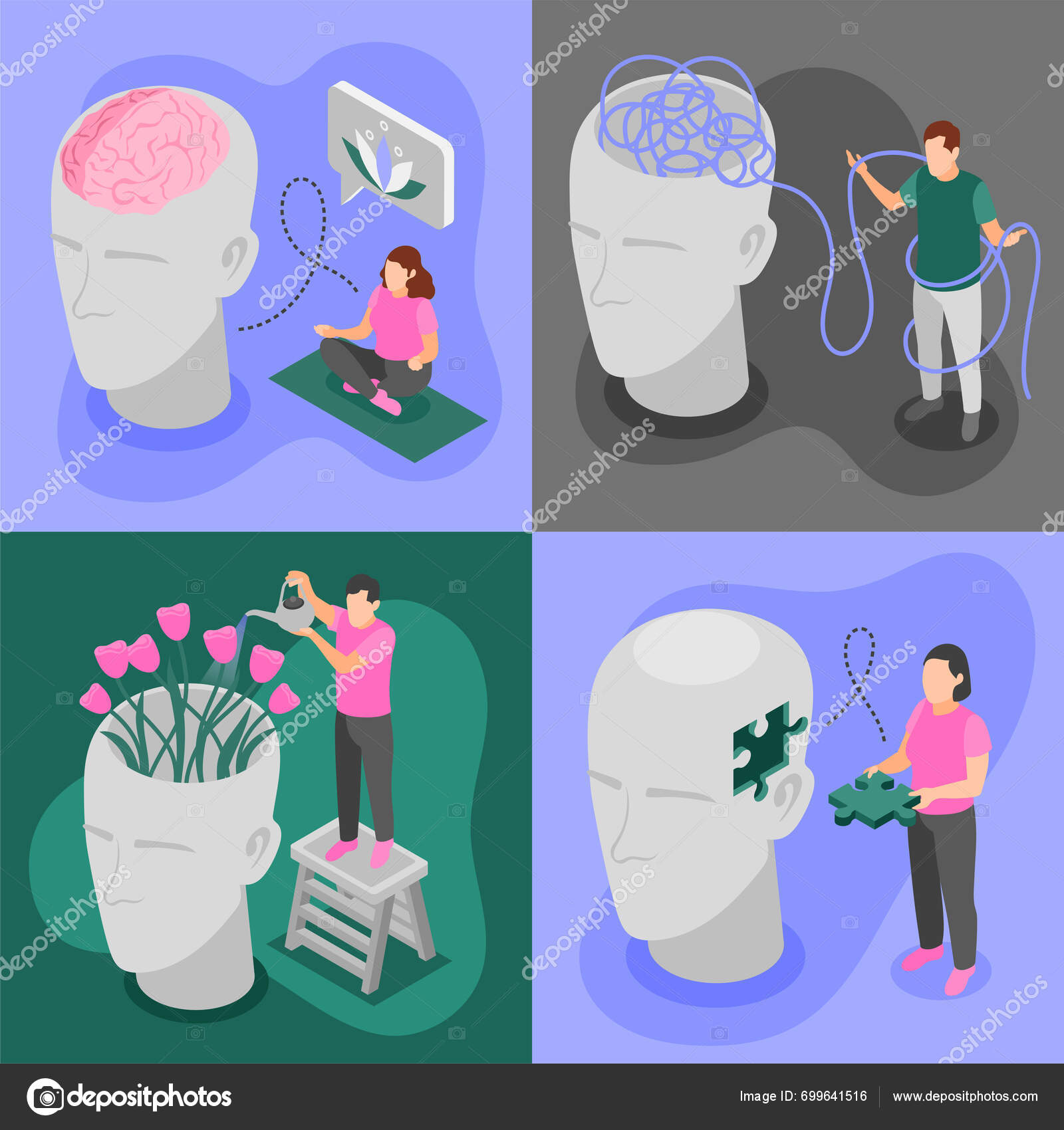 Imágenes de Hilo mental libres de derechos | DepositPhotos, image size:1600x1700