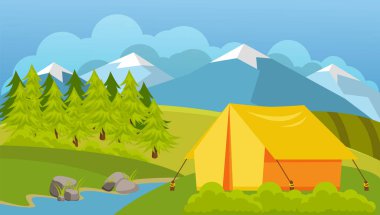 Düz dizaynlı karikatür çizimi