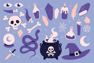 Büyü ve büyücülük çizgi film seti