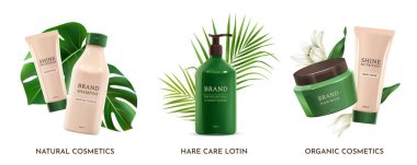 Gerçekçi saç ürünleri mini kompozisyon Lea ile koleksiyon