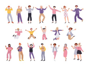 El yapımı genç insanlar.