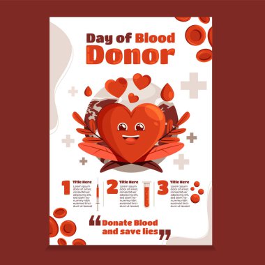 Dünya kan donör gün Poster