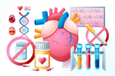 Anatomik kalp ve ilaçlarla kalp ve damar hastalıkları