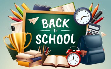 Okul kompozisyon geçmişine gerçekçi dönüş