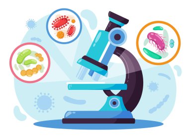 Düz dizayndaki bakteri bileşimi