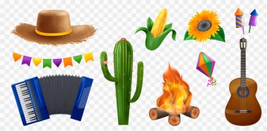 Festa Junina Elementleri Koleksiyonu