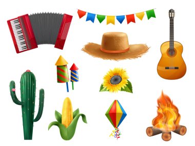 Festa Junina Element Koleksiyonu