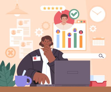 Düz İnsan Kaynakları Ofisi Bileşimi