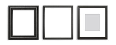 Gerçekçi Modern Fotoğraf Çerçevesi Şablonu