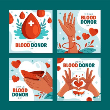 Dünya Kan Bağışı Kare Kart Ayarları