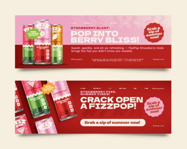 Gerçekçi Gurme Paketleme Yatay Sancak Seti