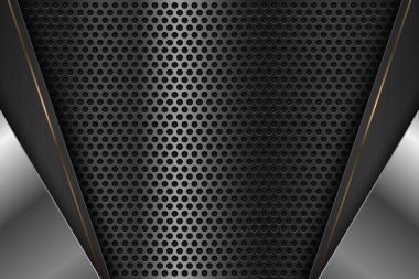 Gerçekçi Gri Metal Doku Bileşimi